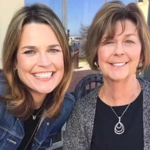Apresentadora Savannah Guthrie e a mãe