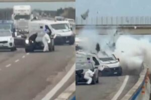 Em ação cinematográfica, quadrilha assalta carros-fortes na Itália