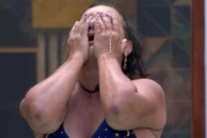 BBB26: Solange Couto reage ao descobrir traição