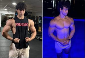 Filho de Carla Perez e Xanddy mantém rotina fitness e relaxa na piscina após curtir trio da mãe em Salvador