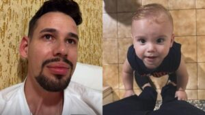 Lucas Borbas surpreende ao celebrar nova etapa do filho após morte de Isabel Veloso
