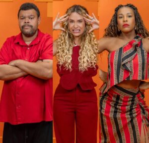 Babu Santana, Sarah Andrade e Sol Vega estão no quarto Paredão do BBB26