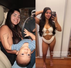 Ary Mirelle desabafa sobre mudança do corpo após segunda gestação: Ainda sou muito insegura