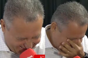 Petista não se segura e vai aos risos com pergunta sobre obras de Bolsonaro: “É piada”