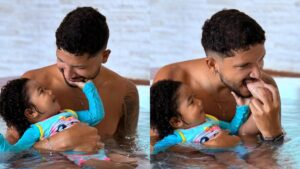 Ex de IZA, Yuri Lima faz desabafo sobre saudade da filha Nala