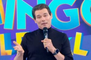 Celso Portiolli pede desculpas após famoso cancelar participação no ‘Domingo Legal’: ‘Que pena’