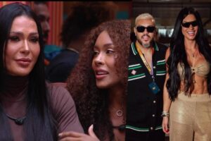 Gracyanne coloca Belo como pivô de conflito entre irmã e namorada