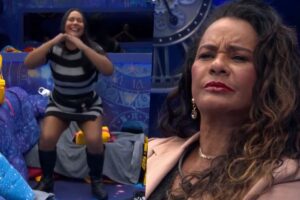 Solange Couto fica horrorizada ao assistir Chaiany dançando