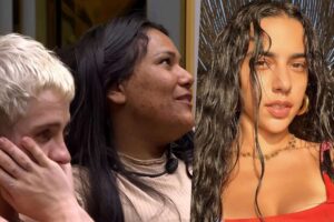 Namorada de Juliano Floss reage após “cantada” de Chaiany