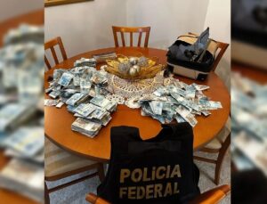 Dinheiro é jogado pela janela durante operação que investiga crime contra sistema financeiro; VEJA VÍDEO