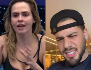 Ana Paula Renault brinca sobre pegar Zé Felipe durante festa no BBB 26