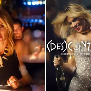 fotomontagem de cena de kátia klein (carolina dieckmann) e cartaz do filme '(des)controle'