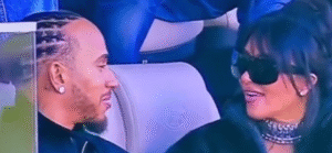 Leitura labial revela o que Lewis Hamilton teria dito a Kim Kardashian no Super Bowl