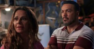 Três Graças recria episódio marcante da vida de Viviane Araújo e Belo