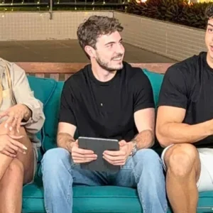 João Liberato em Salvador com Carla Perez e seu filho Victor