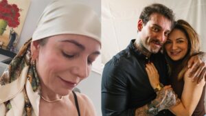 Mãe de Lucas Lucco surge de lenço e desabafa sobre condição de saúde