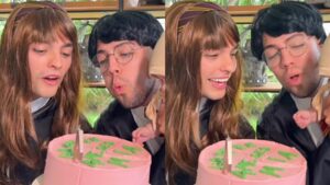 Lucas Rangel e Lucas Bley surpreendem com mais um mesversário temático da filha; veja