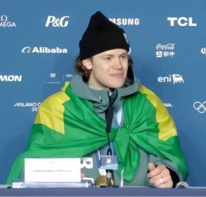 Saiba quanto o esquiador Lucas Braathen, namorado de Isadora Cruz, recebeu após ganhar medalha de ouro