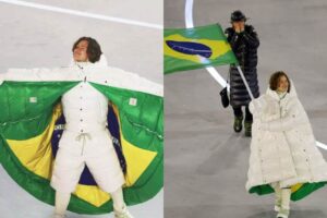 Lucas Pinheiro lidera prova e fica próximo de medalha inédita para o Brasil nos Jogos Olímpicos de Inverno