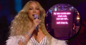 Veja o truque de Mariah Carey para cantar em italiano na abertura da Olimpíada de Inverno