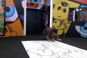 Jonas barra Milena da festa no BBB 26 e ela desdenha: ‘Acostumada a desenhar’