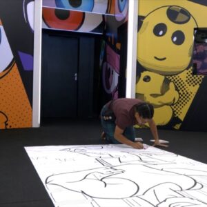 Milena no desafio 'Barrado no Baile'