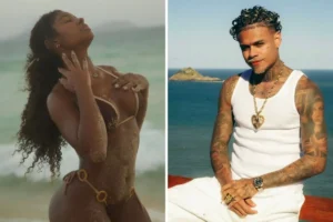 MC Cabelinho engata romance com musa da Viradouro