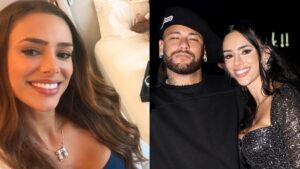 Bruna Biancardi mostra café da manhã na cama para Neymar Jr em aniversário de 34 anos
