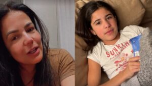 Nívea Stelmann confessa preocupação após episódio com a filha: ‘Assustada’