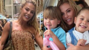 Poliana Rocha se derrete com mensagem de Maria Flor e admite: ‘Saudade doendo’