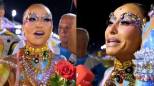 Sabrina Sato destaca maturidade em ensaio técnico na Sapucaí: ‘Ganha segurança’