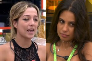 BBB 26: Samira confronta Gabriela durante Prova do Líder e critica alianças