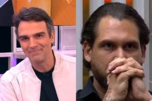 BBB26: Confira o discurso de Tadeu Schmidt para a Eliminação do Brigido: “Você não ajustou”