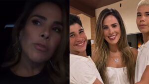 Wanessa Camargo desabafa sobre ficar longe dos filhos
