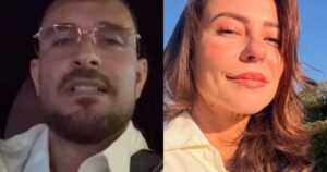 Diogo Nogueira deixa público eufórico ao homenagear Paolla Oliveira: ‘Grande amor’