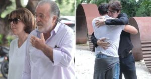 Último adeus! Amigos e familiares se despedem de Dennis Carvalho em velório no Rio