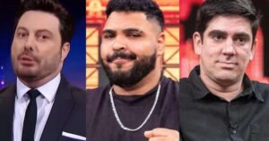 Danilo Gentili provoca Paulo Vieira e Adnet, mas leva resposta inesperada