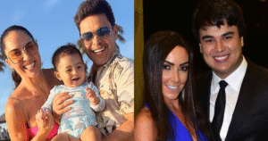 Rompidos após polêmica do perfil fake, Zezé Di Camargo se emociona com momento fofo da filha de 1 ano ao ver foto de Igor; herdeiro do sertanejo será pai em breve