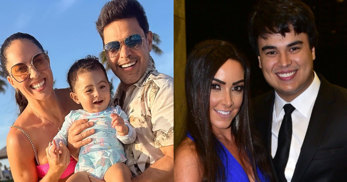 Rompidos após polêmica do perfil fake, Zezé Di Camargo se emociona com momento fofo da filha de 1 ano ao ver foto de Igor; herdeiro do sertanejo será pai em breve