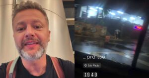 Lucas Lima sofre tentativa de assalto violenta em São Paulo e desabafa: ‘Voou vidro’