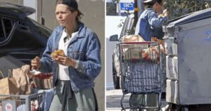 TRÁGICO! Super modelo é vista morando na rua e revirando lixo para comer