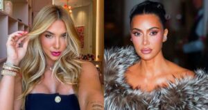 Virginia marca encontro com Kim Kardashian durante estadia nos EUA