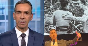 César Tralli participa de evento em universidade e comentário chama atenção: ‘Engessado e triste’