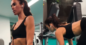 Em busca do ‘shape de antes do Carnaval’, Bruna Marquezine exibe elasticidade em treino para glúteo e coxas