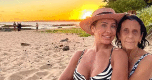 ‘Está embaixo d’água’: Scheila Carvalho conta que a mãe de 84 anos perdeu carreta de churros em enchente de Minas Gerais