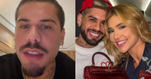 Debochou? Zé Felipe menciona casamento com Virginia em show: ‘Fez eu largar…’