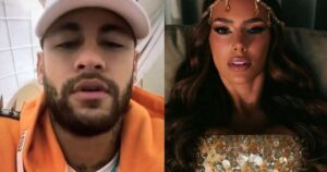 Não gostou? Neymar reage após Bruna Biancardi curtir Carnaval na Sapucaí