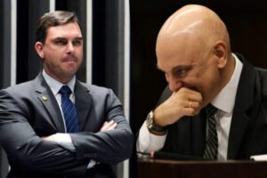 “Estão torturando uma pessoa idosa”, diz Flávio após negativa de Moraes
