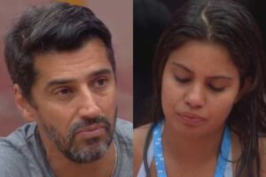 BBB26: Cowboy pressiona Gabriela e questiona lealdade às vésperas do Paredão: “Você está do lado dele agora?”