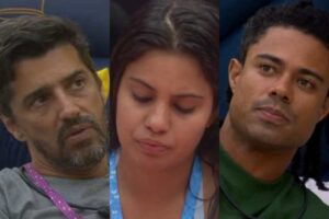BBB26: Alberto Cowboy detona Gabriela e Breno em conversa com aliados do reality
